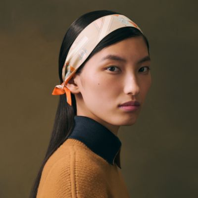 Mini Bolduc Twilly ring - Grey | Hermès USA